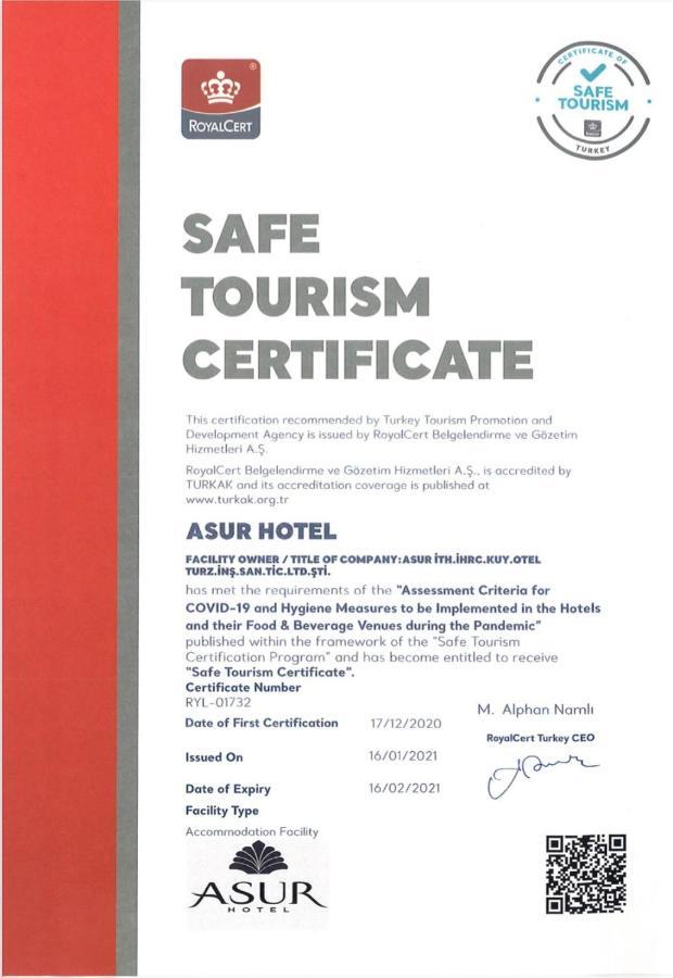Asur Hotel Istanbul Exteriör bild